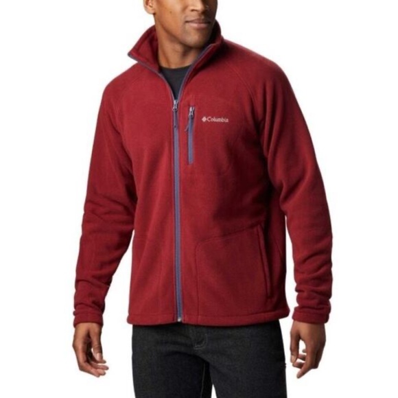 Columbia Fill Zip Fleece Jacket with Zippered Side and Chest Pockets Size XXL - Picture 12 of 12